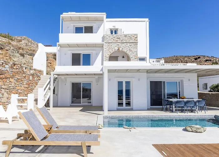 Οrmos Seaside Villa A With Private Pool Tinos